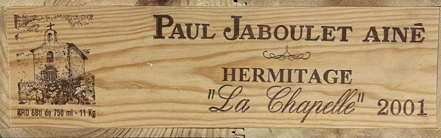 Hermitage la Chapelle Paul Jaboulet Aine 2001