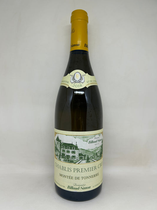 Chablis Montee de Tonnerre 1cru, Domaine Billaud-Simon 2018