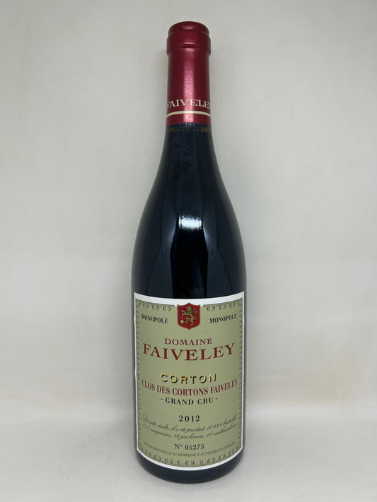 Corton Clos de Cortons Grand Cru, Domaine Faiveley 2012