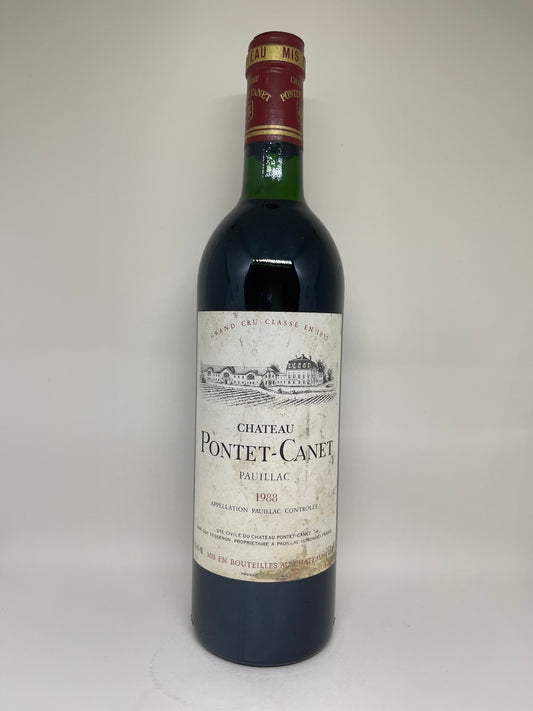 Pontet Canet 1988